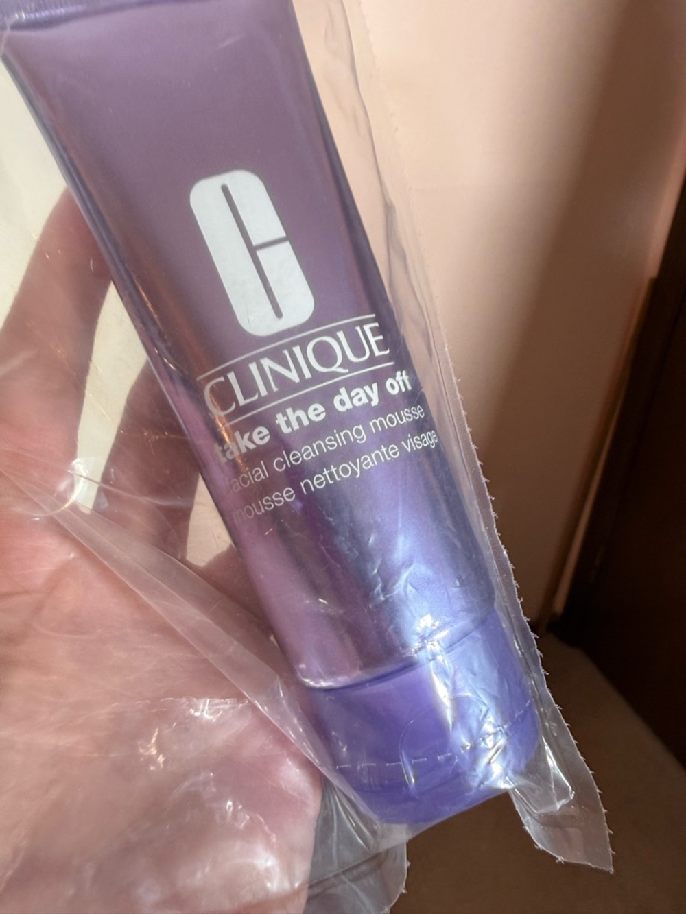 NEW Clinique take the day off facial cleanser mousse full size 4.2
